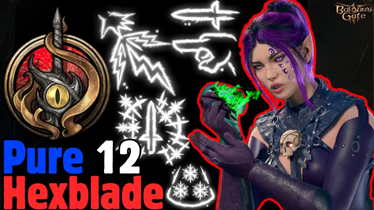 OP PURE 12 HEXBLADE Warlock Build in Baldur's Gate 3