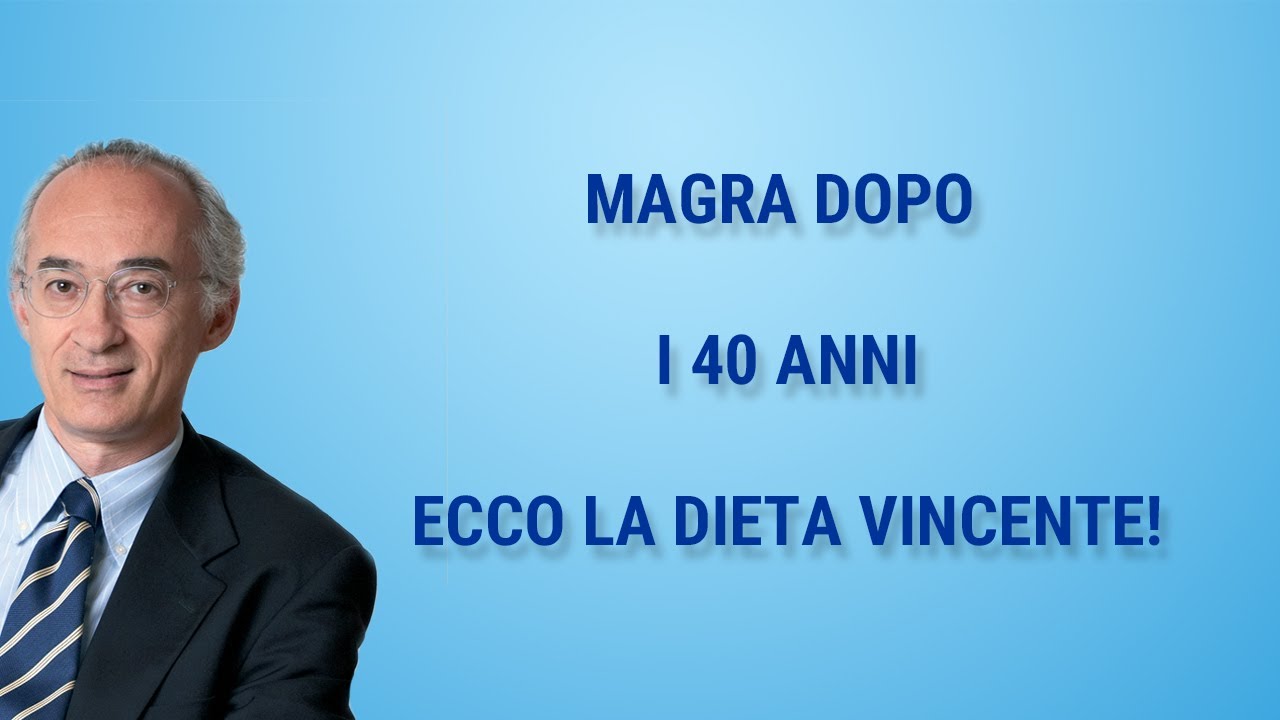 Magra dopo  i 40 anni. Ecco la dieta vincente!