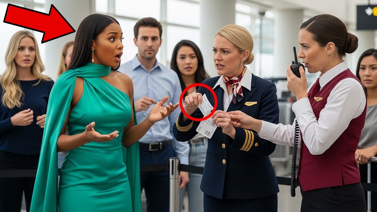 Flight Attendant Tears Up Black Woman’s Ticket — Not Knowing She’s the Airline Owner’s Daughter...