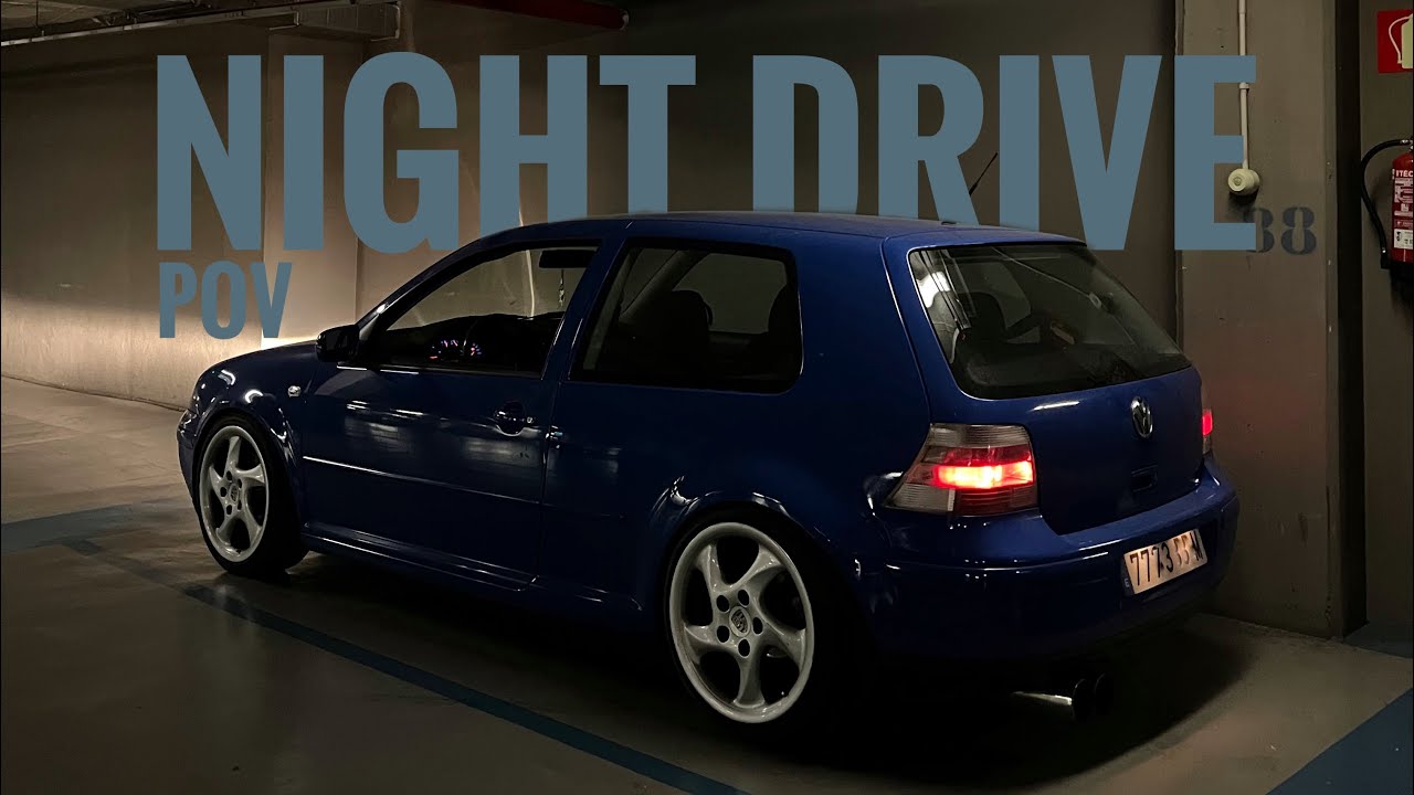 Night Drive | Golf 4 TDI Stage 1 | POV 4K