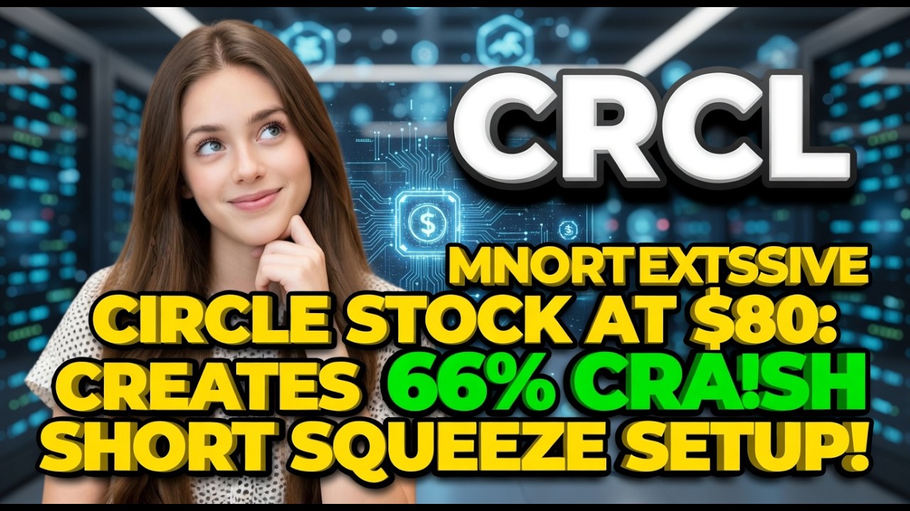 Акции Circle по $80: крах на 66% создает условия для мощного шорт-сквиза! | Анализ акций CRCL