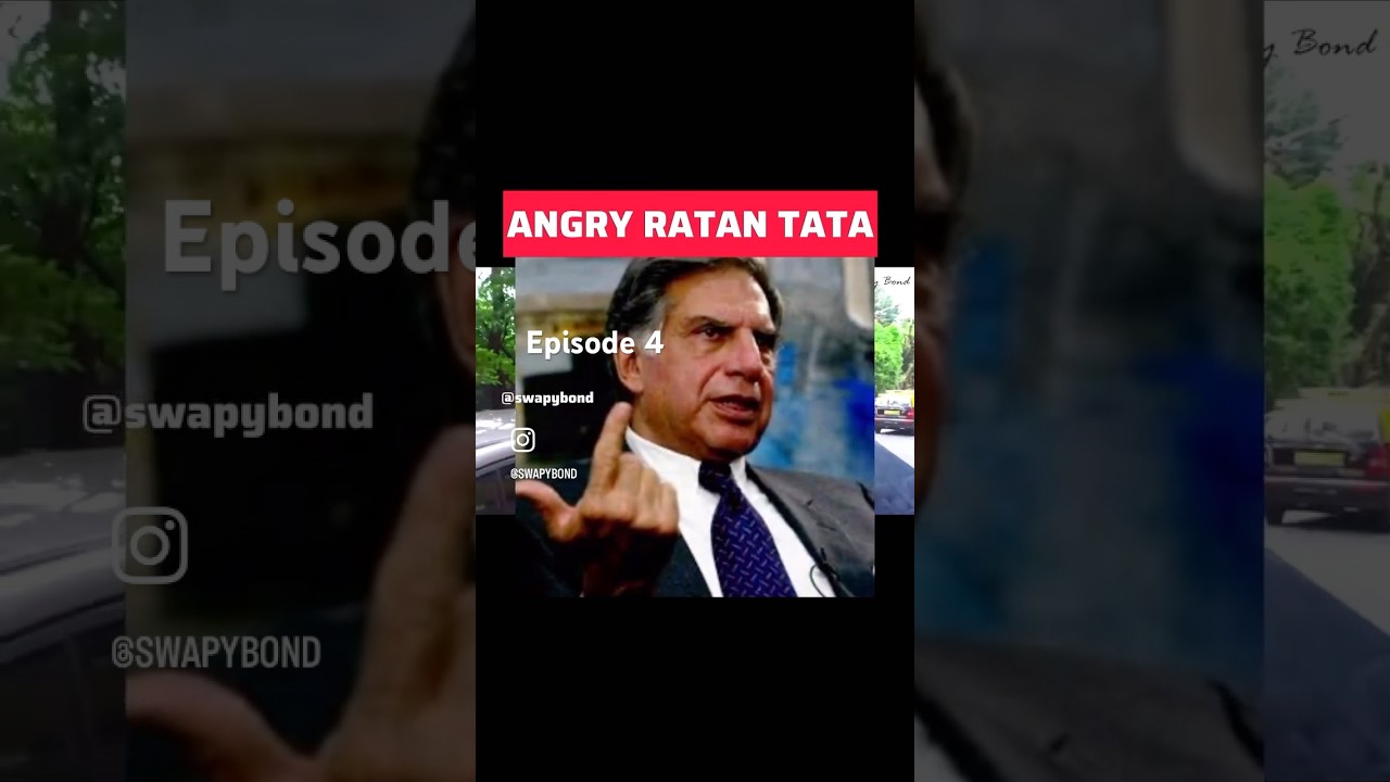 Ratan Tata Was Angry With His Last Successor? 