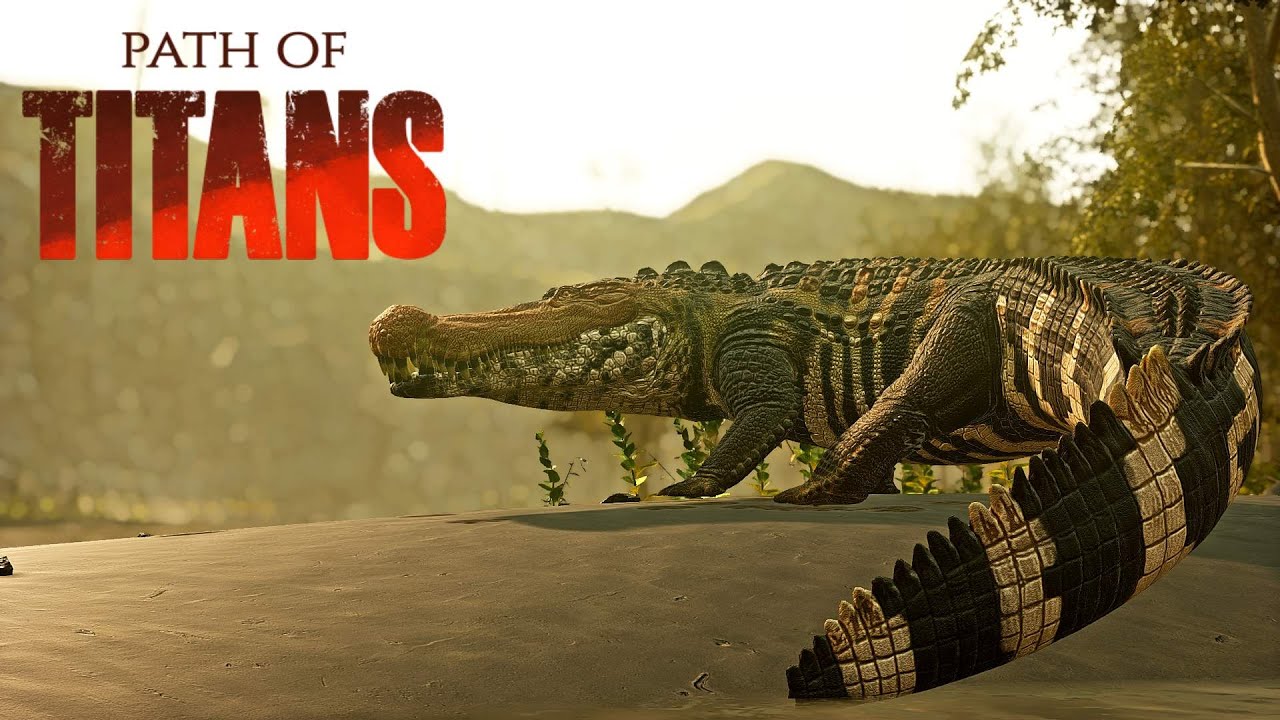 Path of Titans - Deinosuchus and Hell Creek Mods