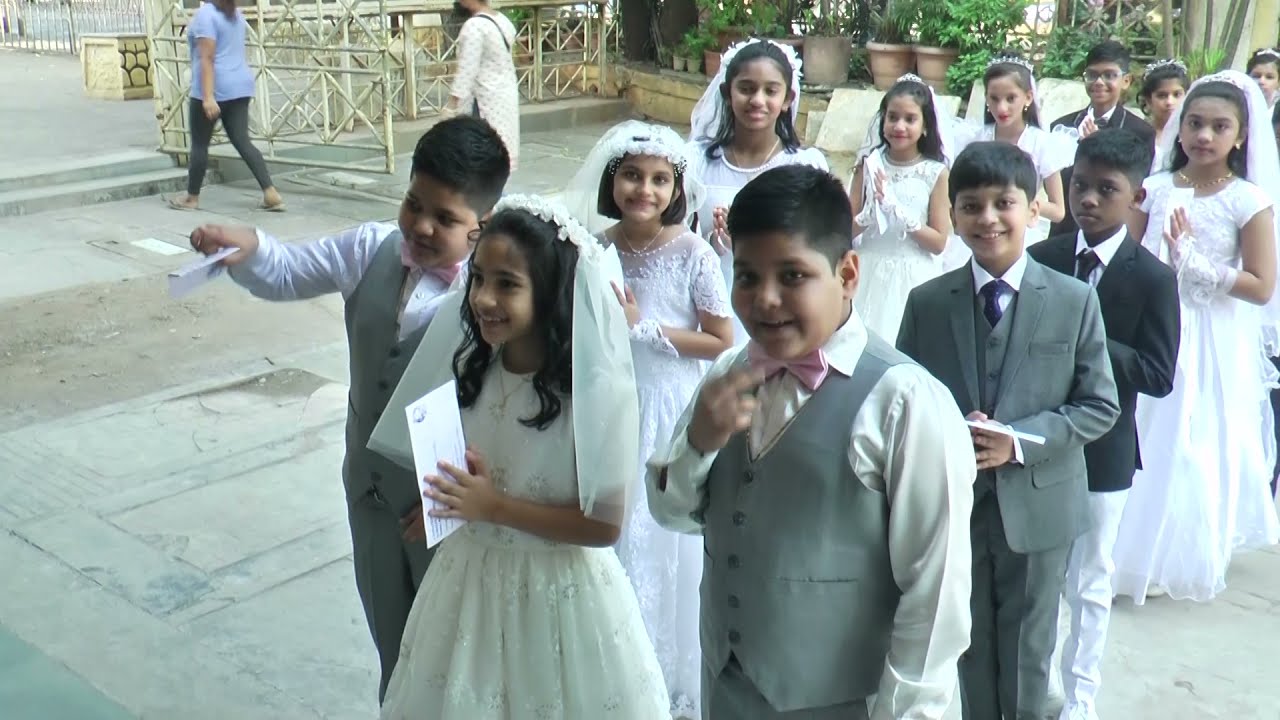 FIRST HOLY COMMUNION MASS | 19TH DECEMBER 2021 | MOUNT CARMEL CHURCH BANDRA |