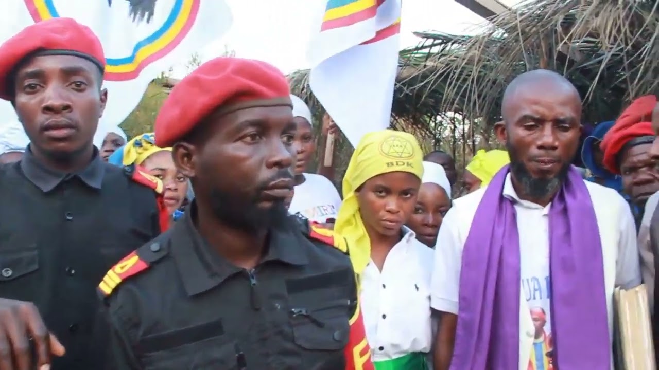 Forte mobilisation des membres  B.D.M,feu Ne Muanda Nsimi,ce 12 Octobre 2025 après l’installation 