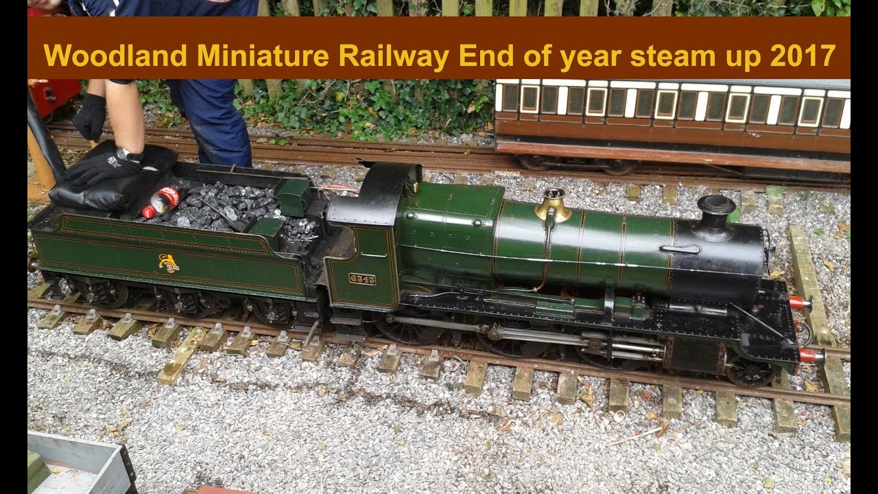 Woodland Miniature Railway end of year gala 2017