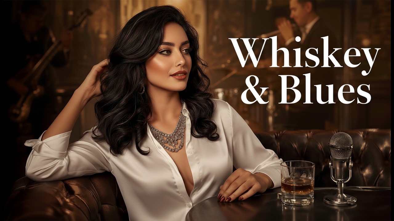 Chicago Blues & Jazz Whiskey Lounge 🥃 Smooth Music for a Relaxing Night & Midnight Unwind