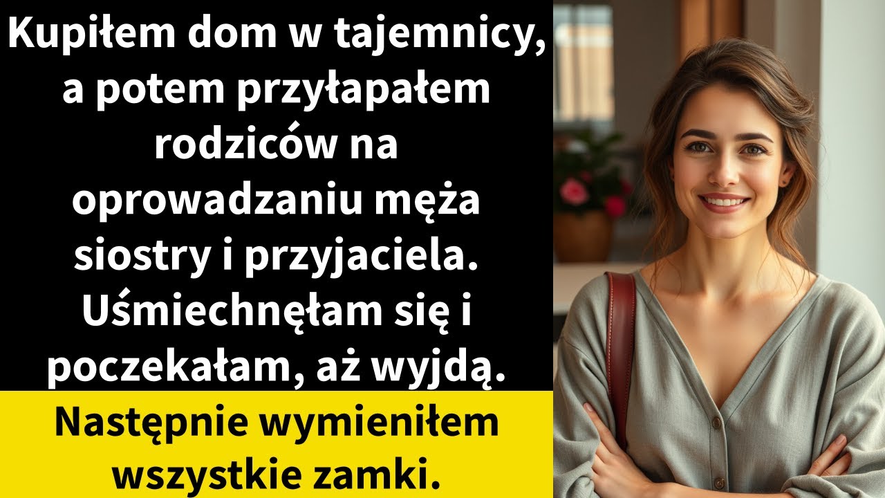 Kupiłem dom w tajemnicy, a potem przyłapałem rodziców na oprowadzaniu męża siostry i przyjaciela.
