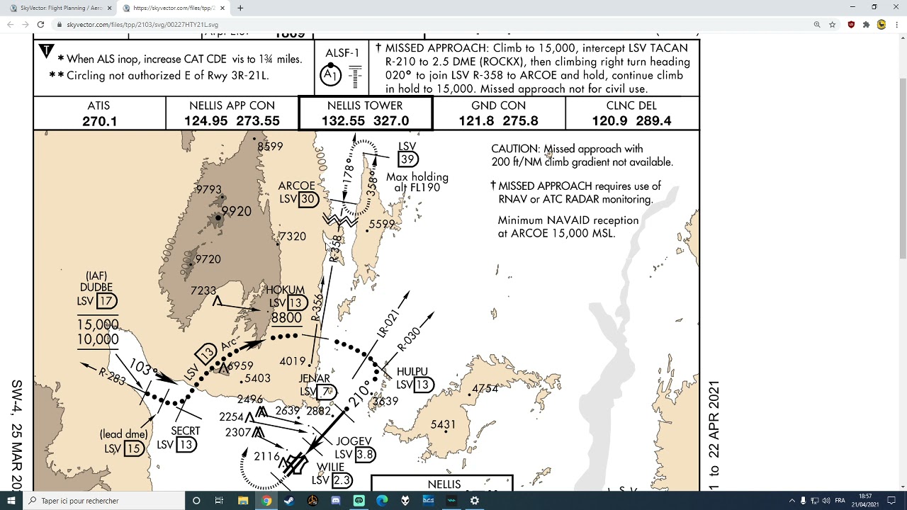 DCS F/A-18C tutoriel : approche TACAN (théorie)