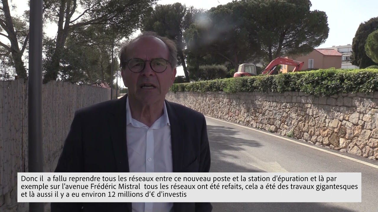 Le rôle d'une station d'épuration: Exemple la station de Sanary-Bandol
