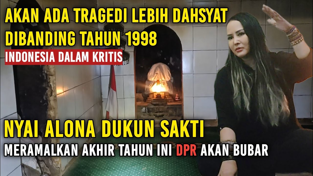 Ngeri !! Nyai Alona meramalkan tentang nasib Indonesia di akhir tahun 2025