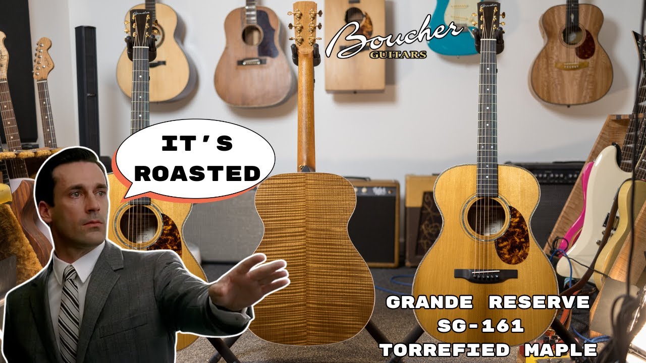 I'm speechless! The Boucher Grande Reserve SG-161-T Hybrid OM with Torrefied Maple