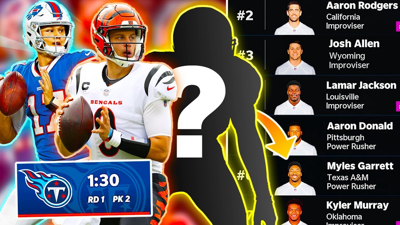 I Got the #2 Pick.. Who Do We Take?! 32 Person Fantasy Draft Madden 22 Franchise