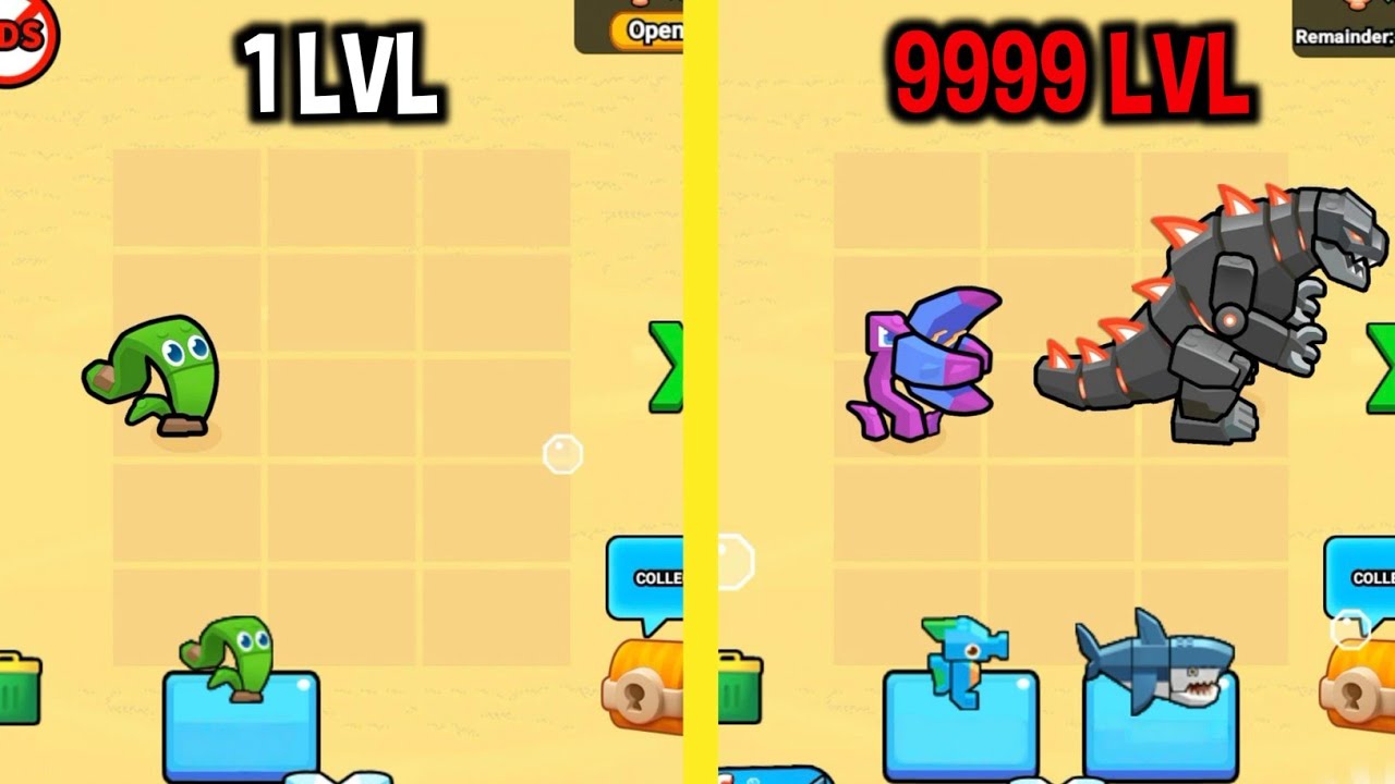 MAX LEVEL in Block Fish:Merge Battle Game