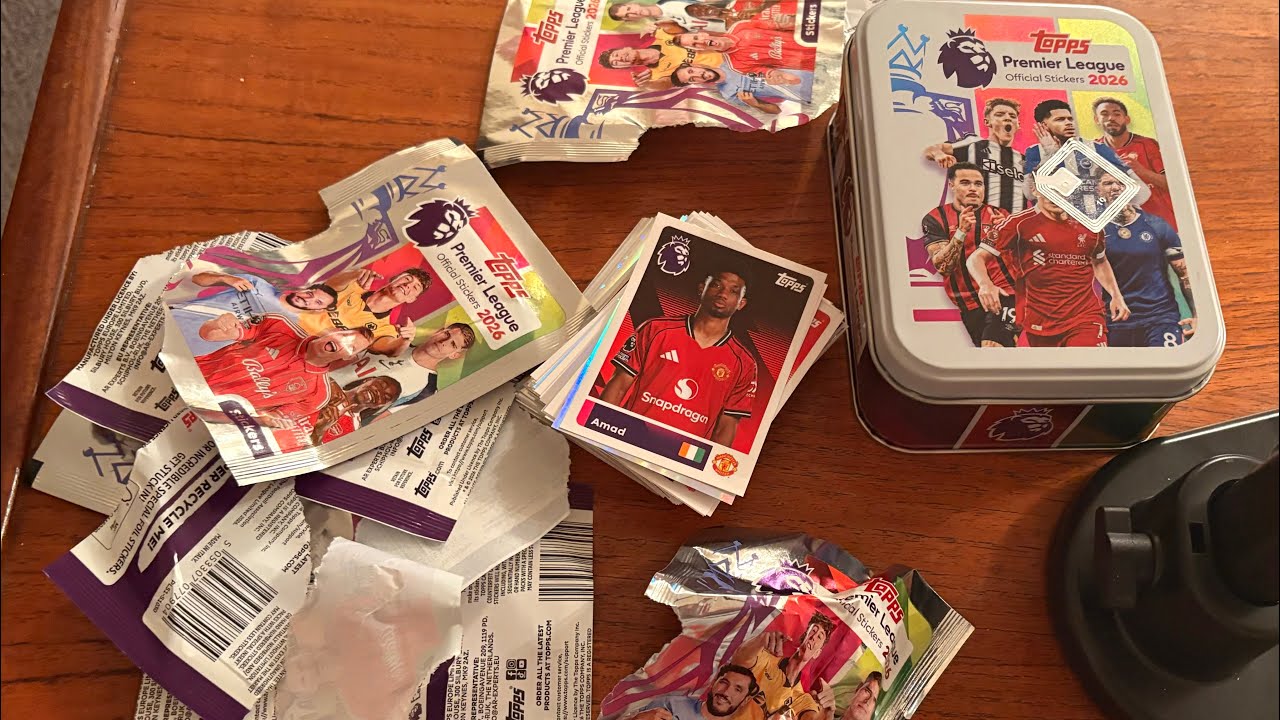 OPENING THE NEW MINI TIN LOADS OF STICKERS 