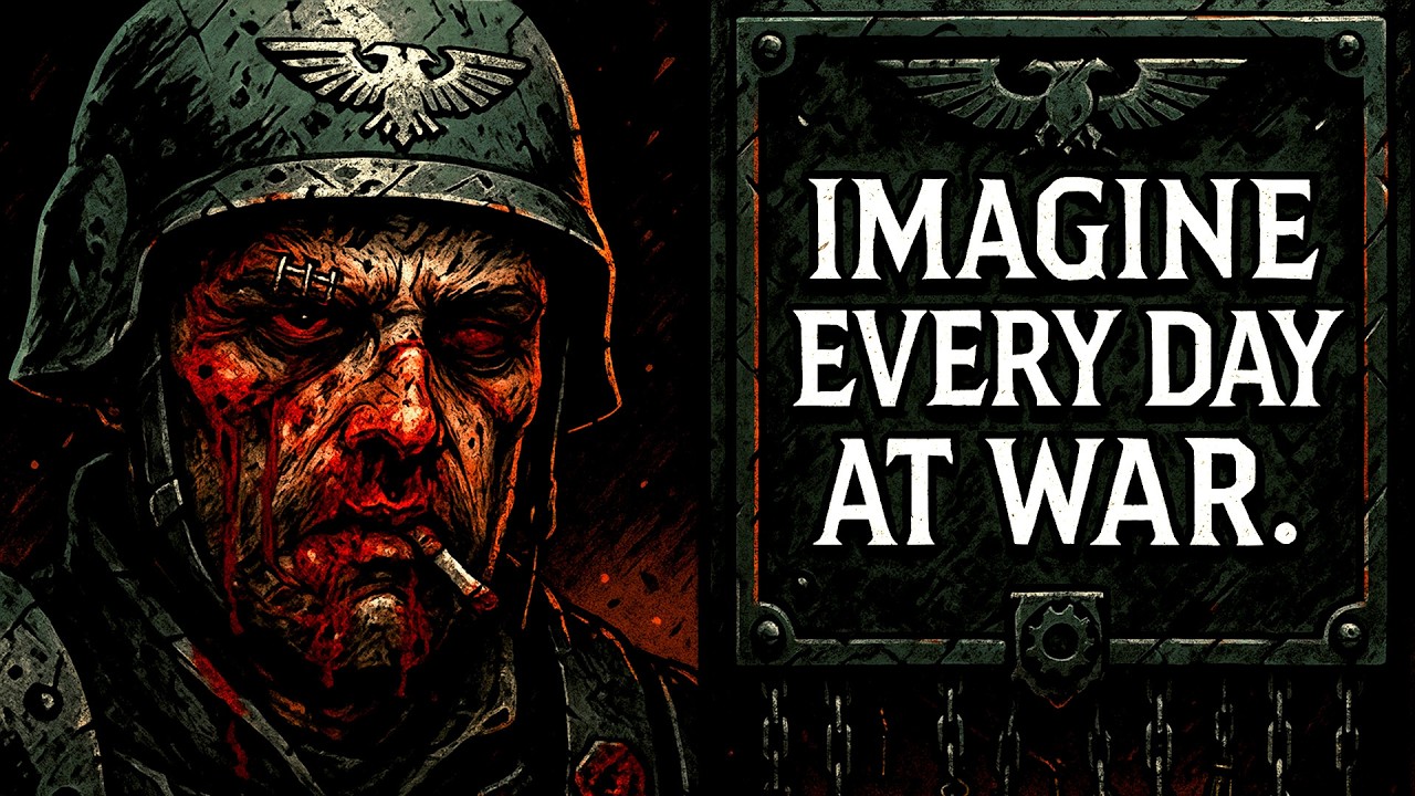 Daily Life on a Fortress World in WH40K… Is Basically WAR Every Morning!