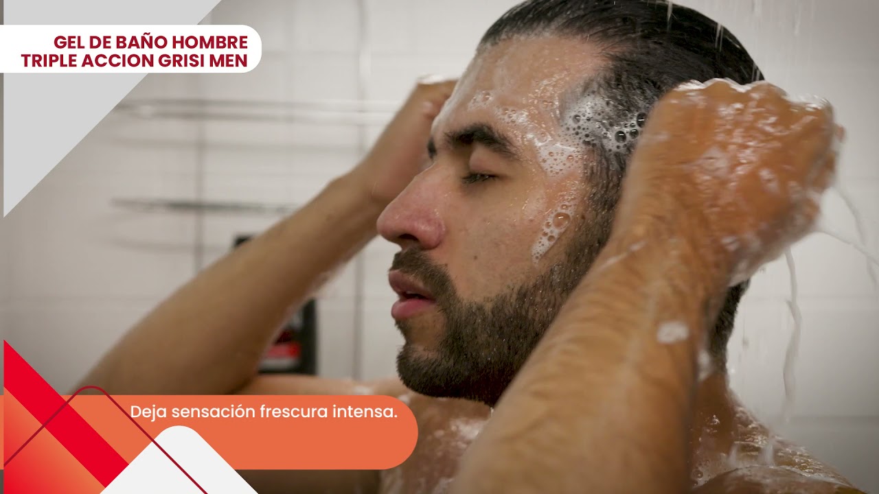 GEL DE BA&Ntilde;O HOMBRE TRIPLE ACCION