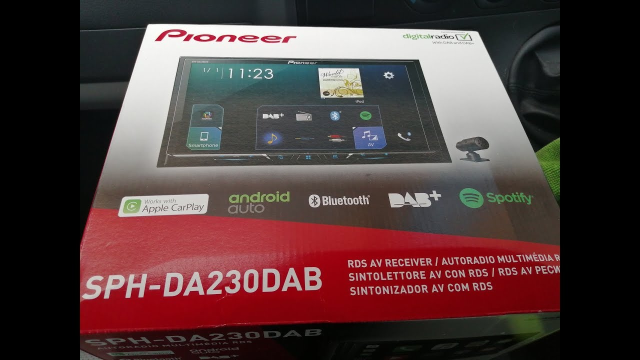 Обзор и советы по установке двухдиновой магнитолы Pioneer SPH-DA230 DAB
