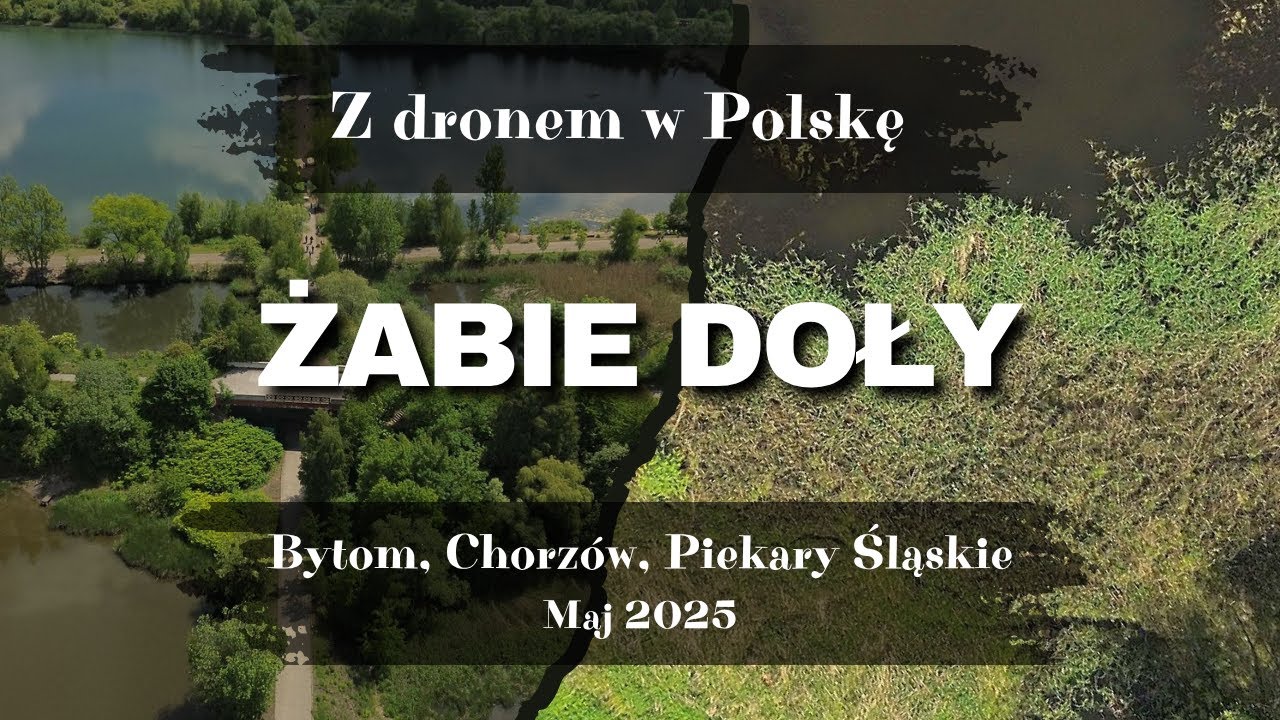 Żabie Doły - zespół przyrodniczo-krajobrazowy z drona [4K]