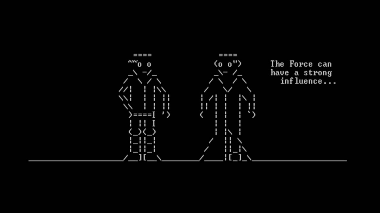 Star Wars IV - ASCII Version (Outdated)