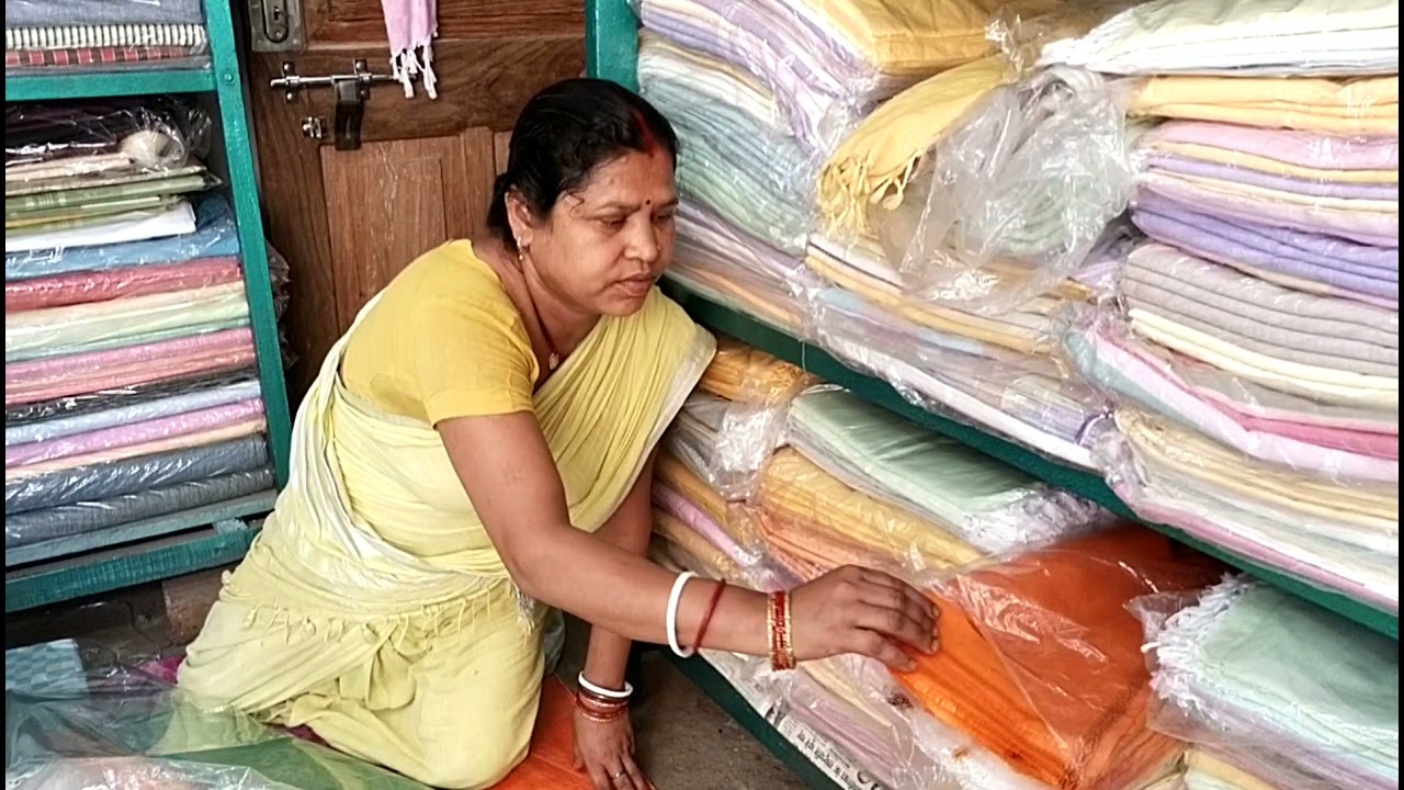 Bhagalpuri linen fabric, silk fabric, cotton fabrics. Buy as per your requirement.