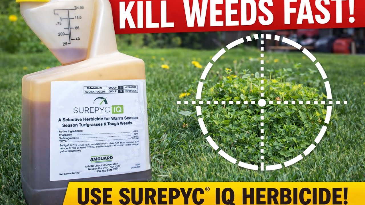 Mowing + Pre & Post Emergent Weed Control with Fertilizer | Complete Lawn Care Routine