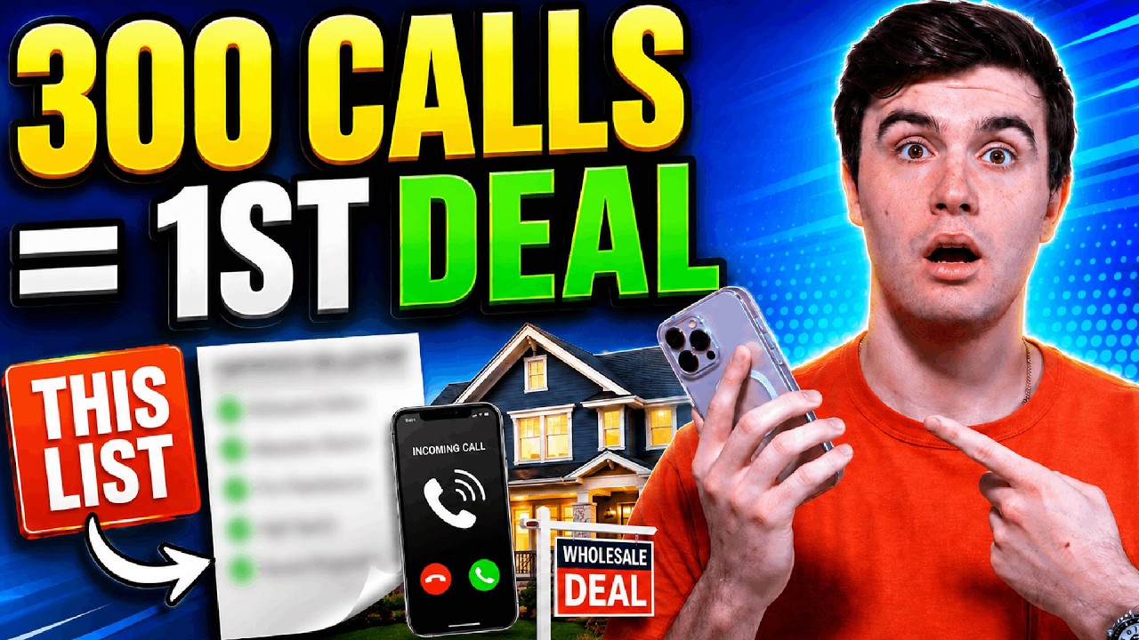 How to Get First Wholesaling Deal with Only 300 Cold Calls