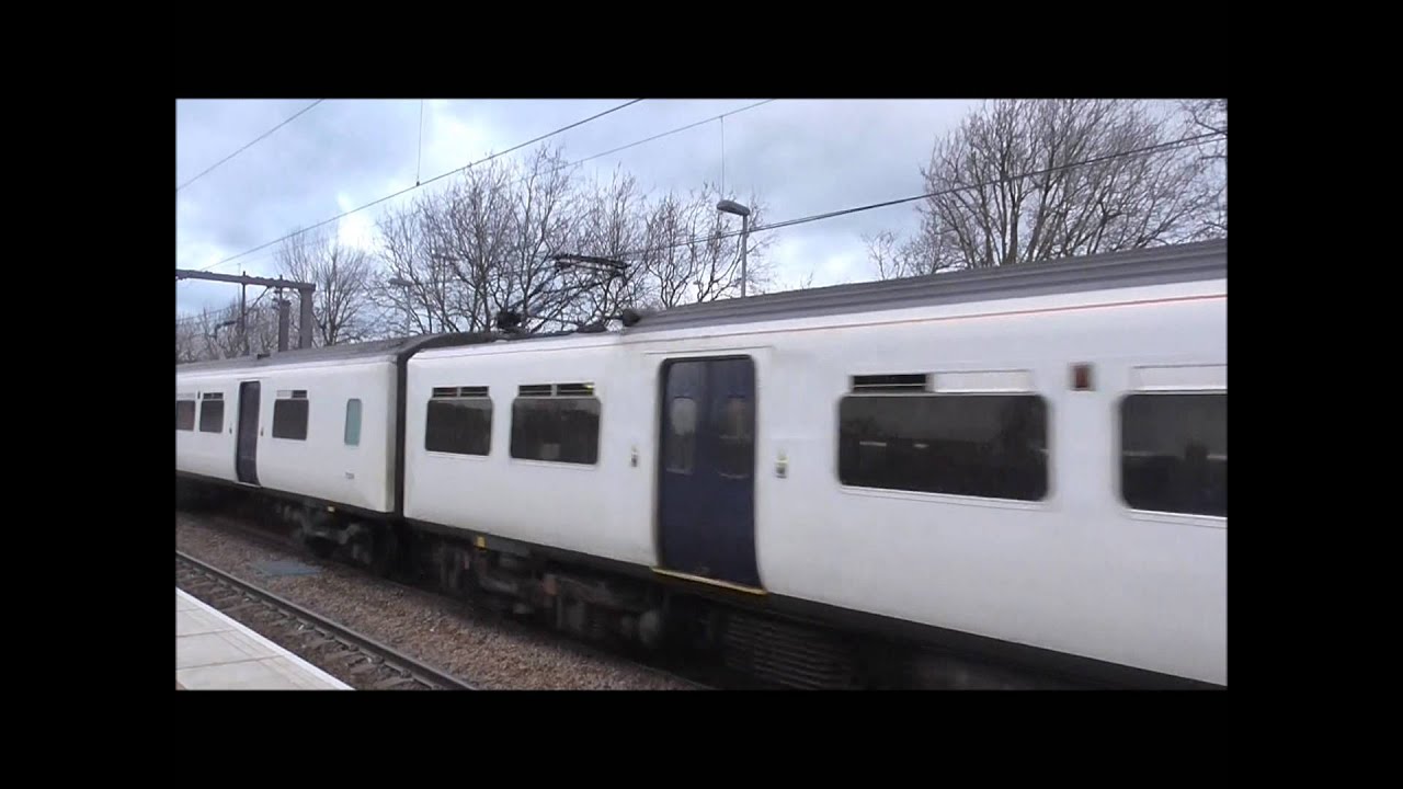 Trains at Walthamstow Central. Tuesday 23.12.14.