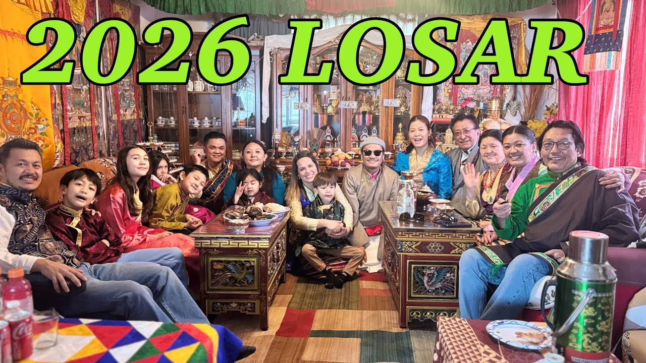 LOSAR CELEBRATING WITH FAMILY 🎈TIBETAN NEW YEAR 2026!🎈