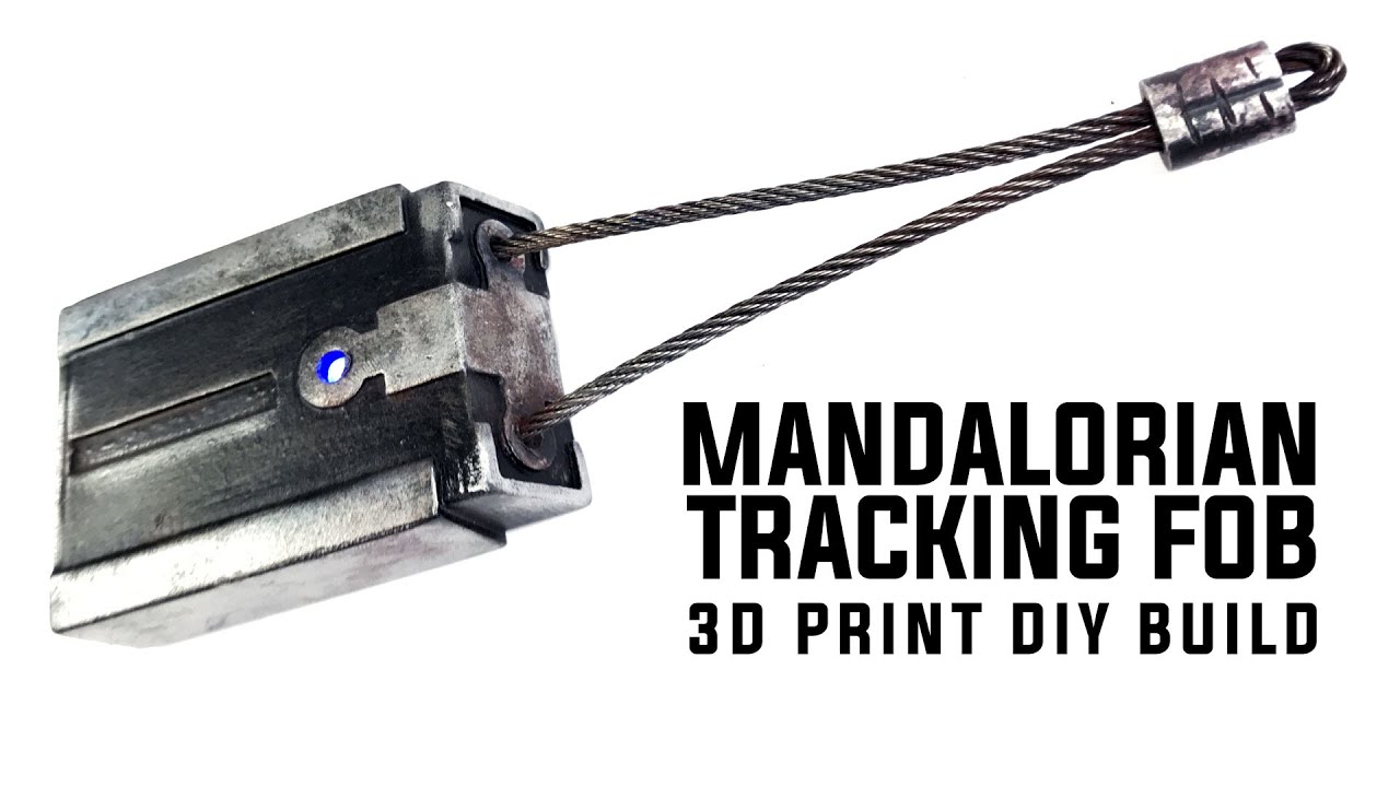 MANDALORIAN TRACKING FOB: 3D PRINT DIY