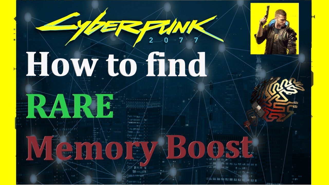 CYBERPUNK 2077 RARE Cyberware Mod Location: Memory Boost - Walkthrough PC Gameplay Guide