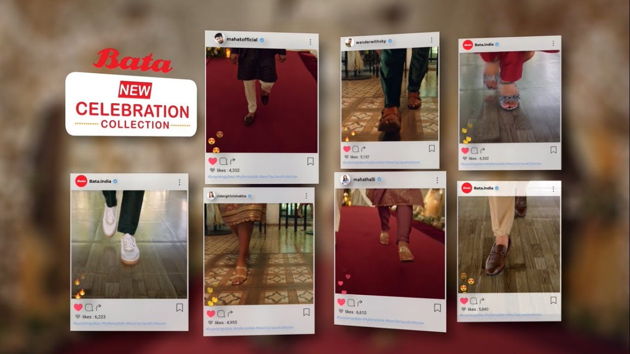 Bata Celebrations Collection - Every Walk is a Ramp Walk