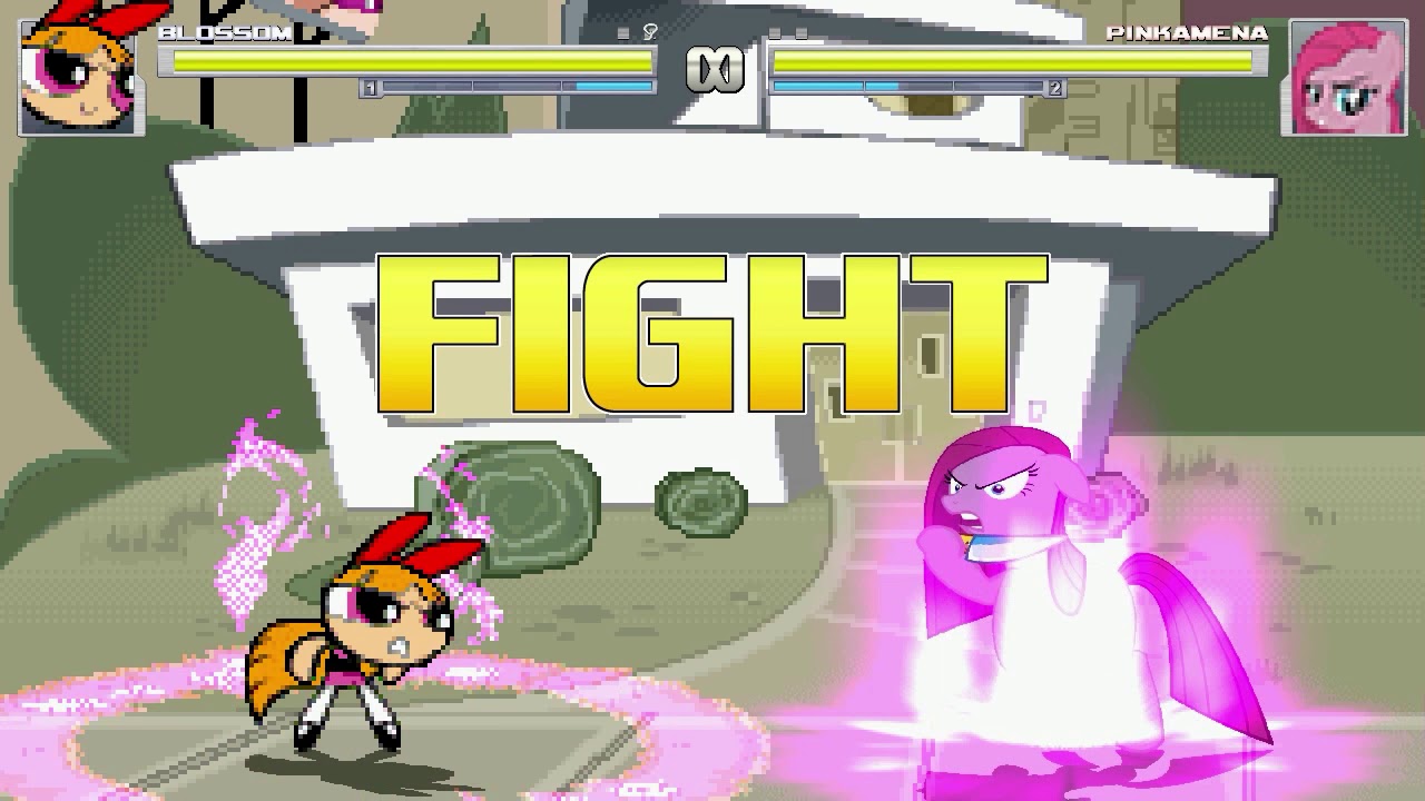 AN Mugen Request #1324: Blossom VS Pinkamena