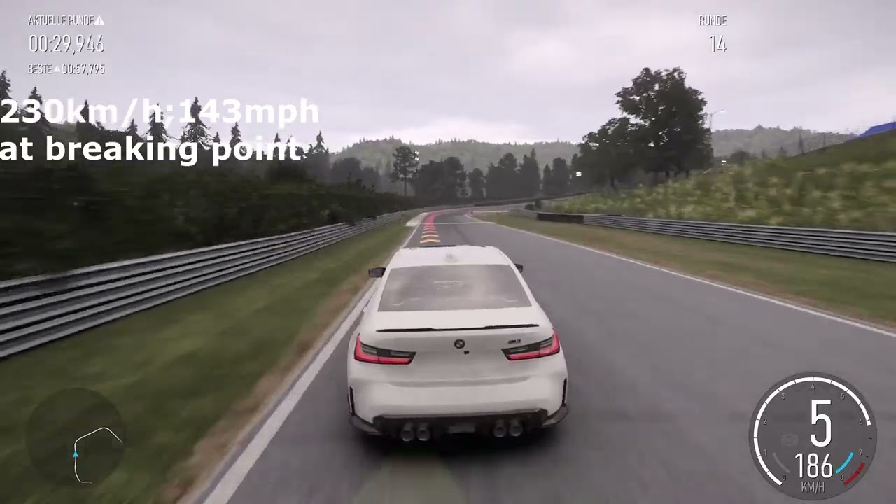 Forza 8 LRP hot lap: BMW M3 Competition Sedan '21