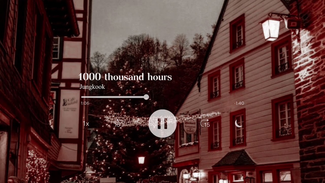 ↳ ❝ [10000 hours cover - Jungkook slowed + rain sounds] ¡! ❞