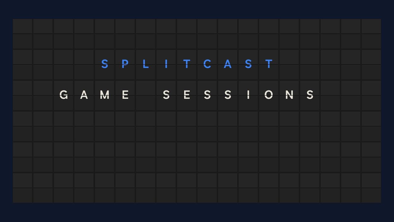 SplitCast — Game Sessions: Go Live & Run Trivia (Leaderboards & Results)