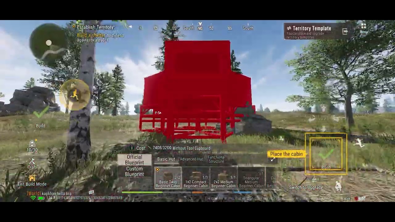playing Rust mobile #beta# iPhone 16 pro max day 1