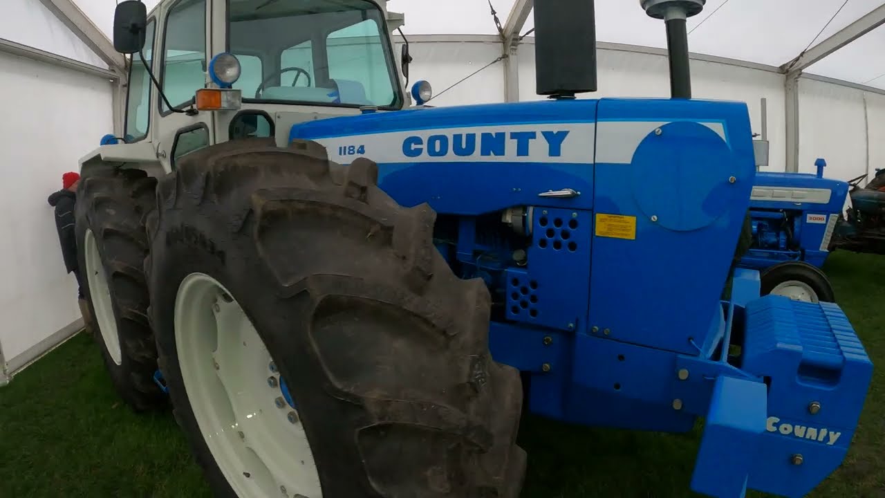 1983 Ford County TW 1184 4WD 6.6 Litre 6-Cyl Diesel Tractor (118 HP)