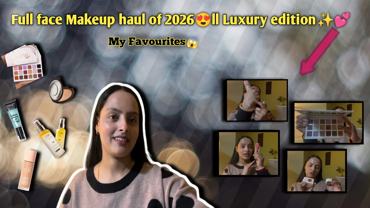 Makeup Haul of 2026✨❤️ My first prefered choice🫶 #theglamsquad  🩷