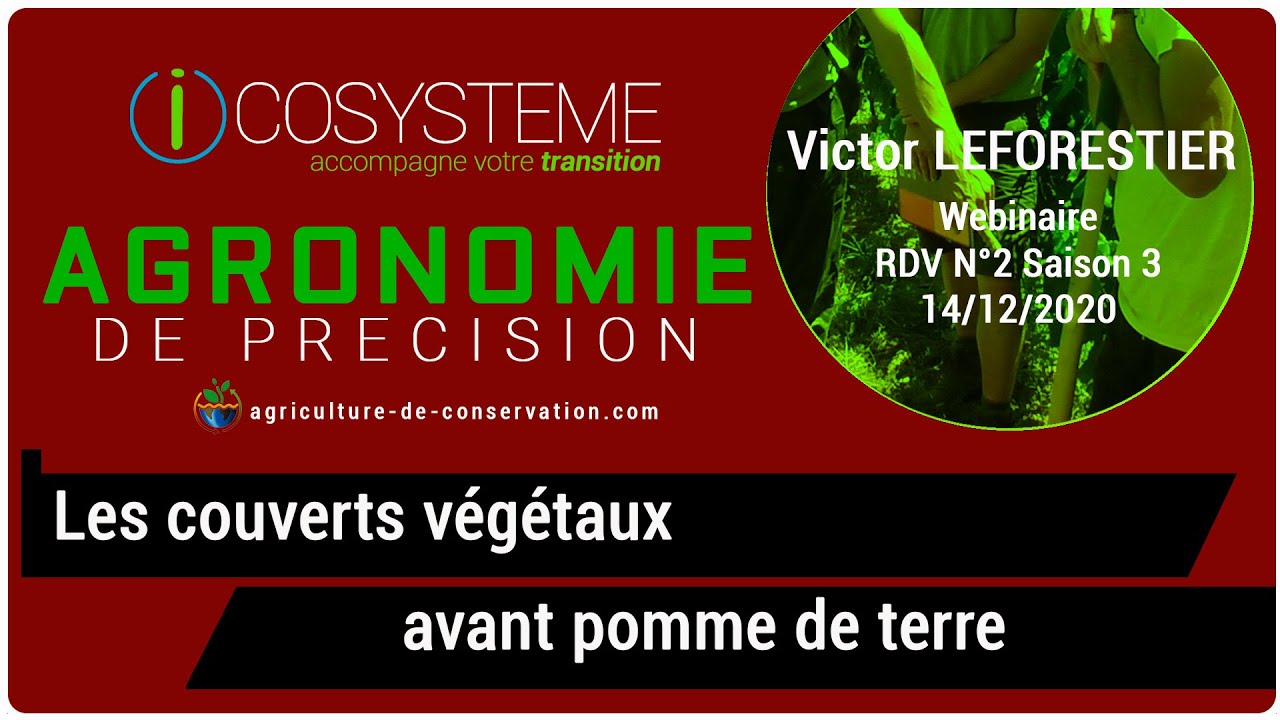 Agronomie de précision n°5 : Les couverts végétaux avant pomme de terre - Victor Leforestier