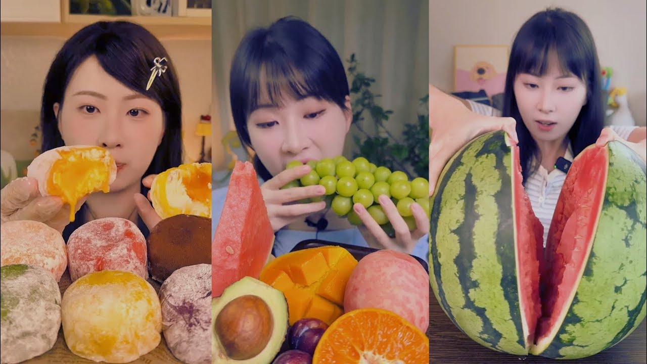 Food eating #003 : ASMR videos, mukbang,  eat cake 🍰 🎂. Meat 🍖,yummy # food #asmr #yummy
