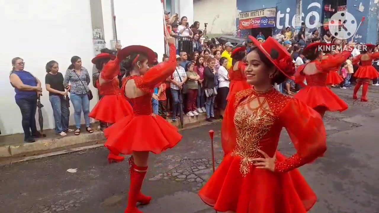 Desfile de independencia 15 de septiembre sensuntepeque cabañas, El Salvador