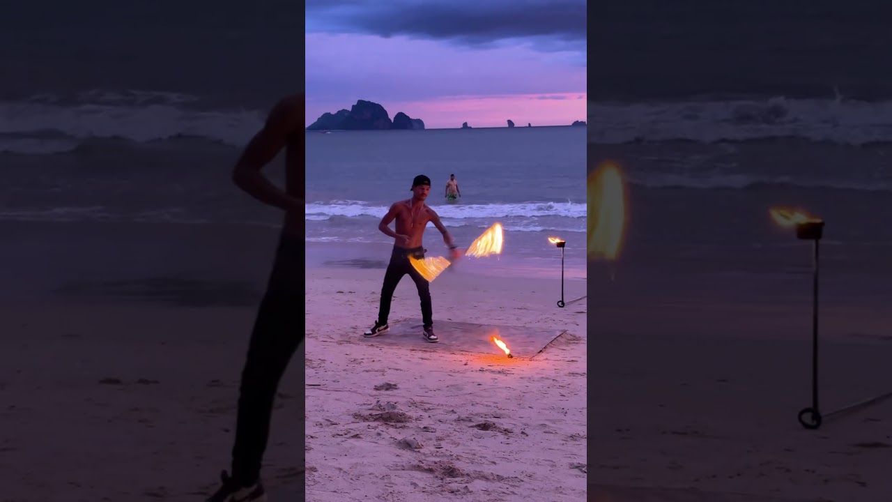Fire Show Krabi #dance #travel #fire