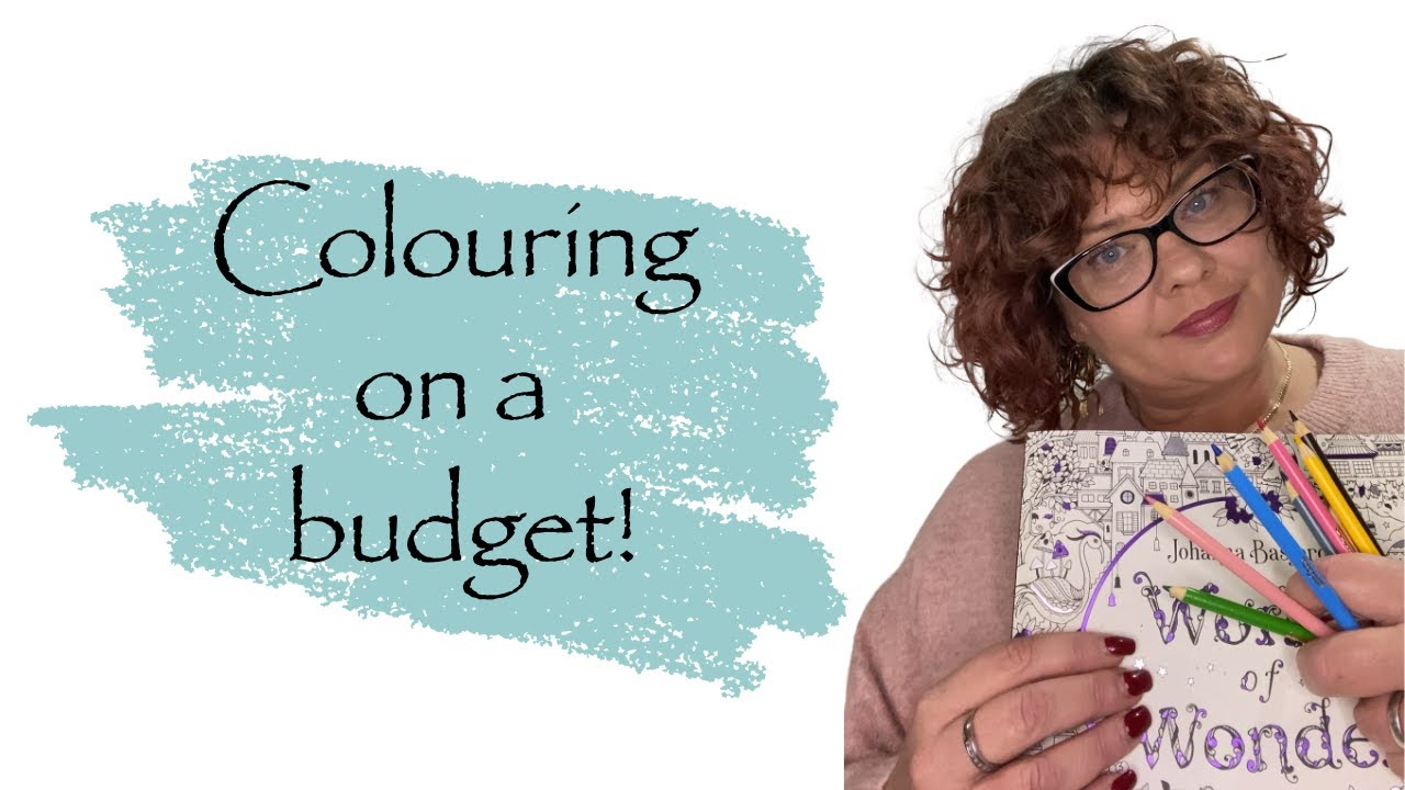 Hello Spring on a Budget! Speed Colouring Johanna Basford's 'Worlds of Wonder' with Crayola Pencils