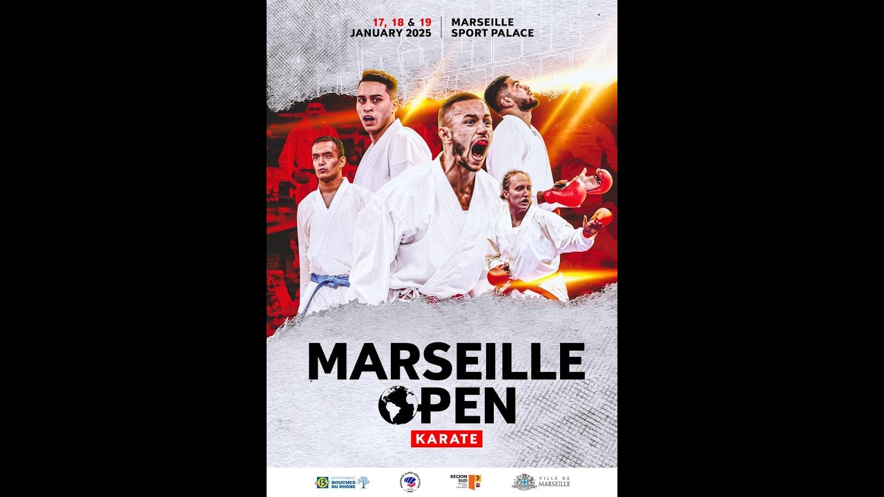 MARSEILLE OPEN KARATE DAY 2 TATAMI 3