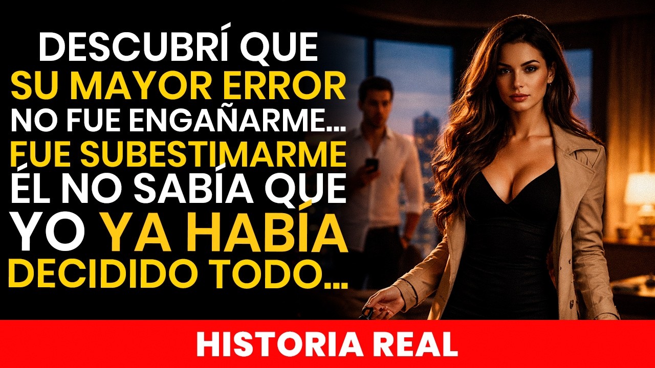 Descubrí que su mayor error no fue engañarme fue subestimarme ÉL NO SABÍA QUE YO YA HABÍA DECIDIDO…