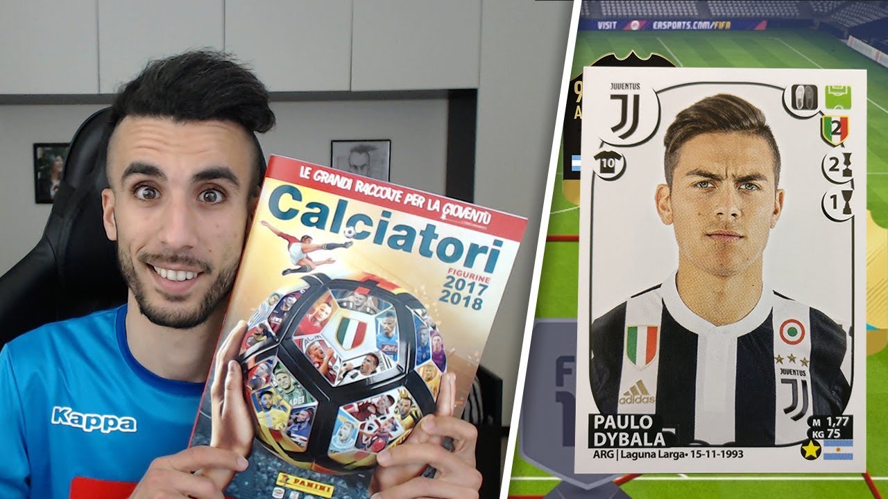 HO TROVATO DYBALA! | APERTURA BUSTINE ALBUM CALCIATORI PANINI 2017 2018 SU FIFA 18 EP.5