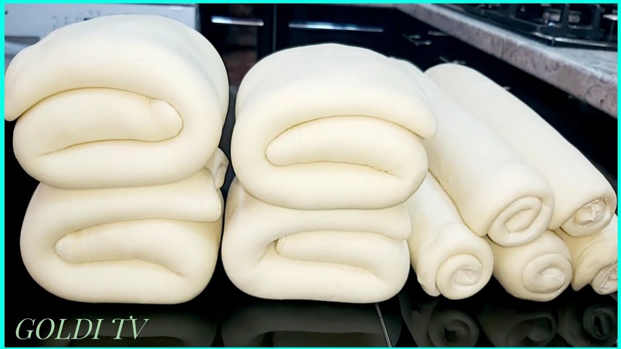 Նոր Շերտավոր խմոր Ալիսայից։#Super PUFF PASTRY #Супер Слоёное тесто