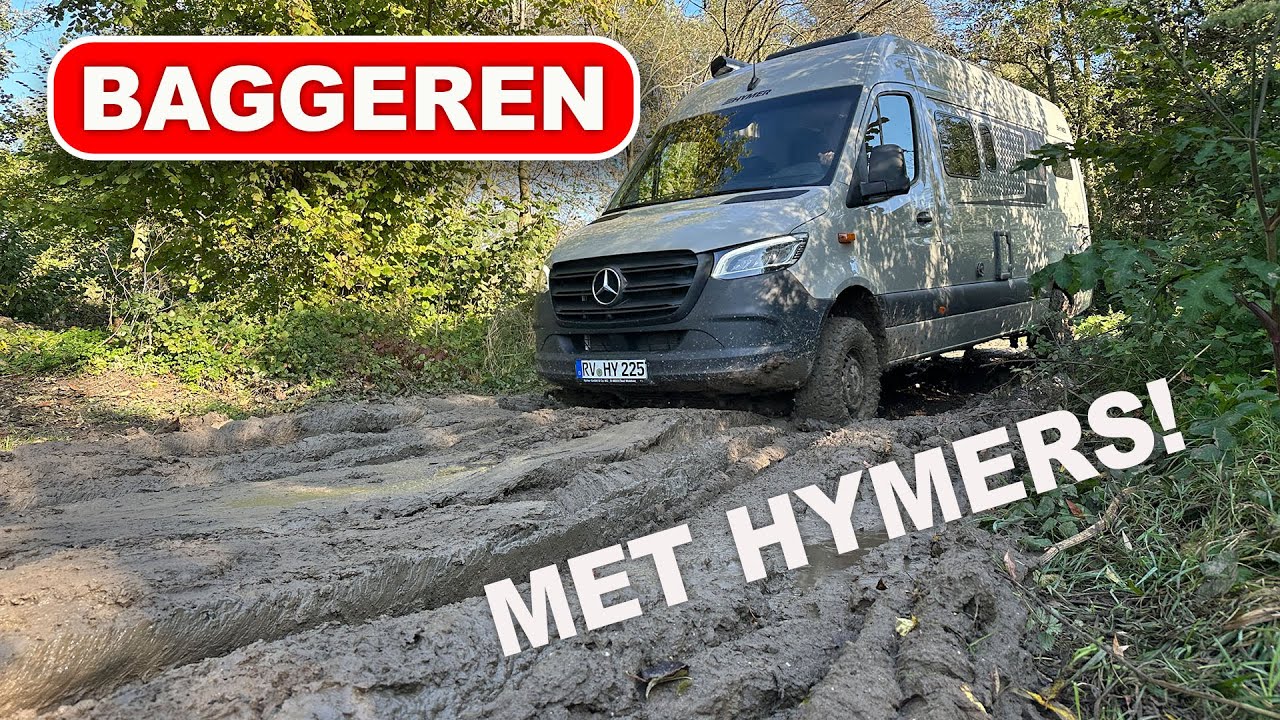 DE BAGGER IN MET NIEUWE HYMERS! - Campingtrend