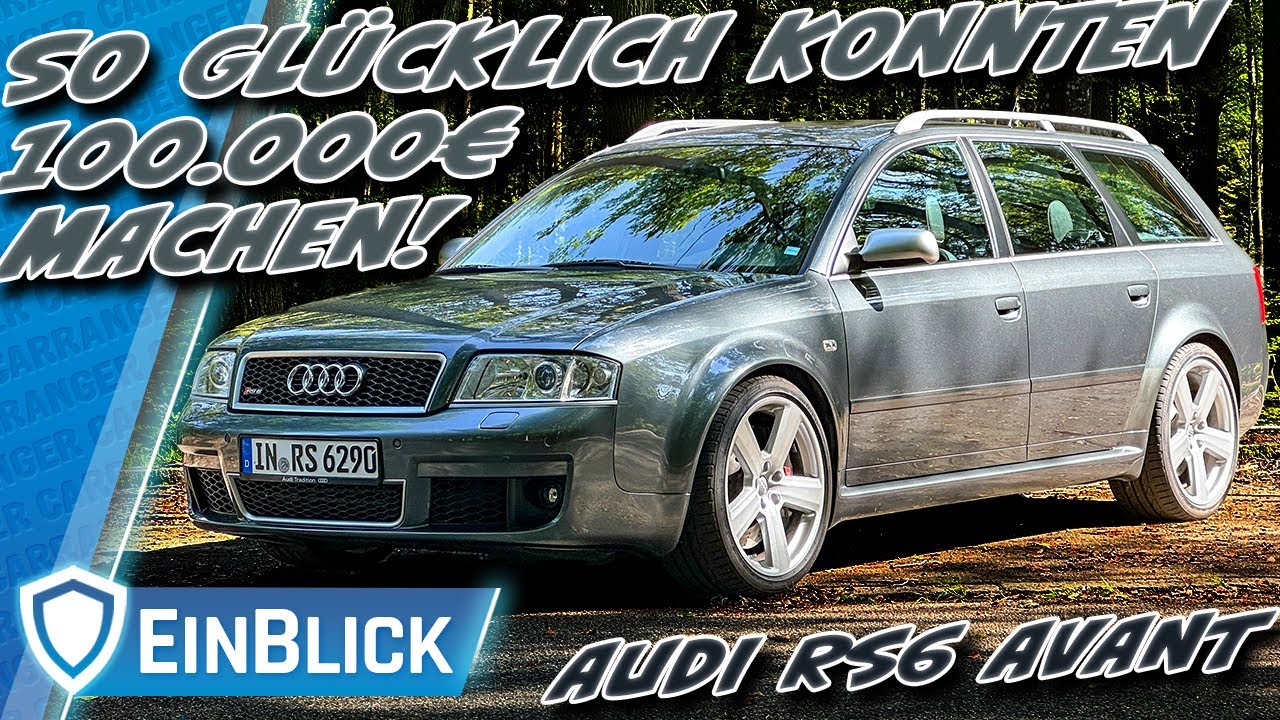 20 Jahre KÖNIG der KOMBIS?! Audi RS6 Avant C5 (2003) - So begeistert uns der erste RS6!
